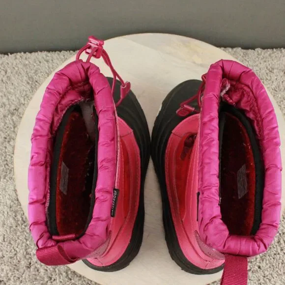 North Face Boots Kids 5 Pink Alpenglow Insulated Waterproof Winter Snow - Picture 10 of 12